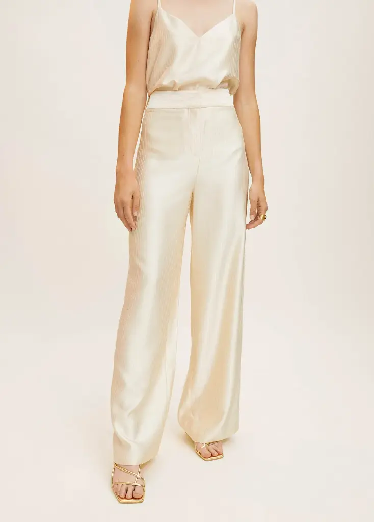 Pantalon chic écru - Lola Casademunt