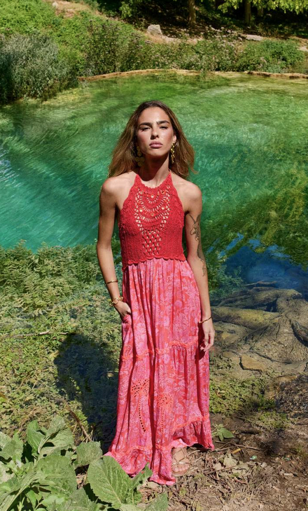 Robe crochet Sahara - Piti Cuiti (S/M)