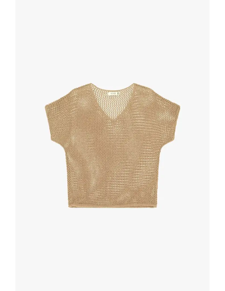 Pull à manches courtes Emilie - Please (S, OR)