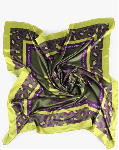[12442006] Foulard lettres et rayures - Lola Casademunt