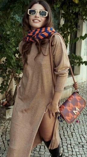  Robe Pull Col roulé - Maïté by Lola