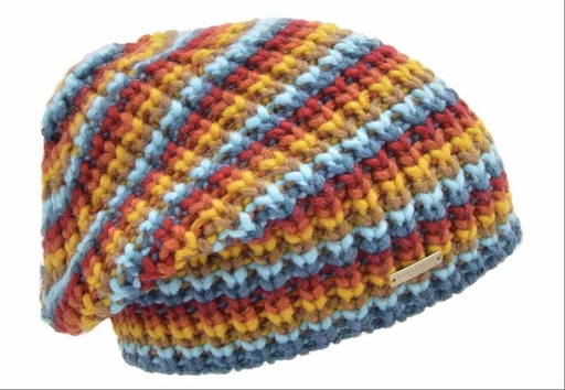 Bonnet en tricot rayé - Seeberger