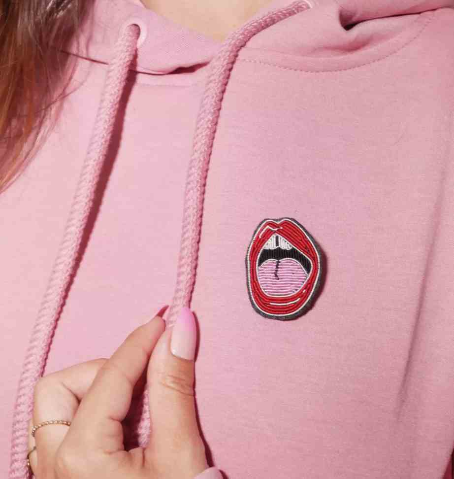 Broche Bouche - Malicieuse