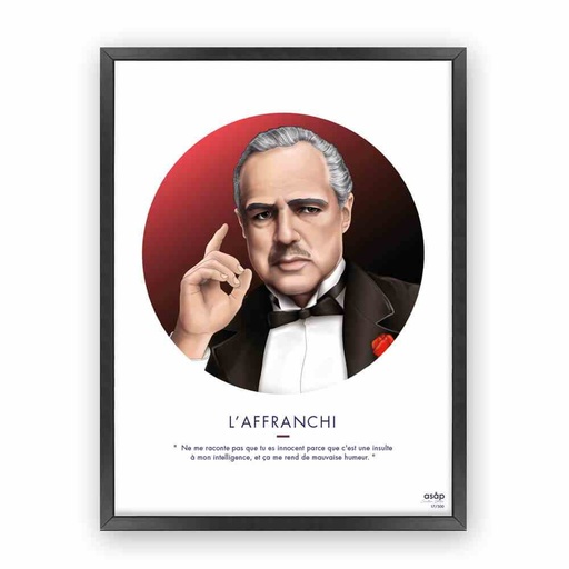 Affiche Affranchi - Asap créative studio