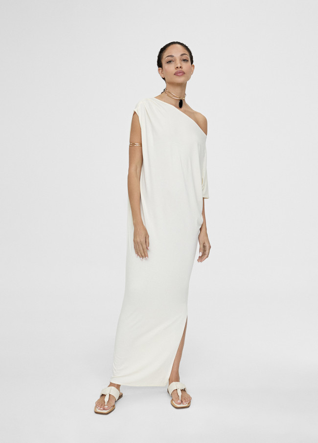 Robe longue écru LS2416083 - Lola Casademunt