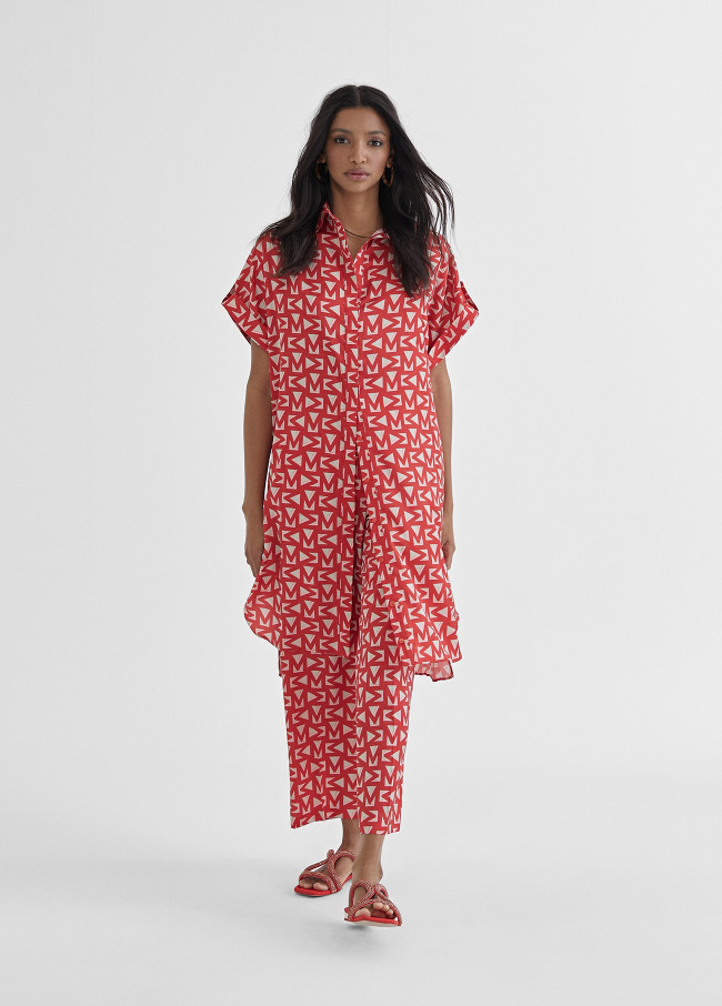 Robe courte Rouge MS2416013 - Maïté by Lola