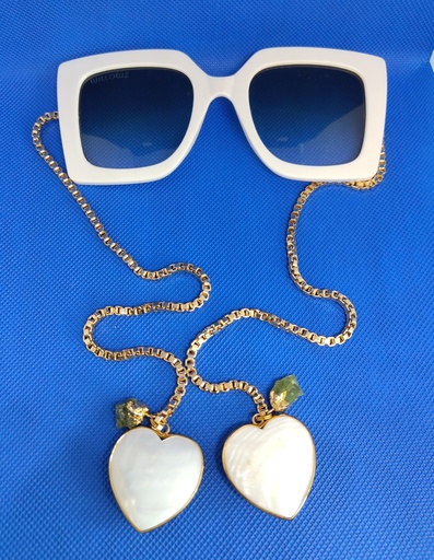 Lunettes de soleil Heart Gold - My Willows