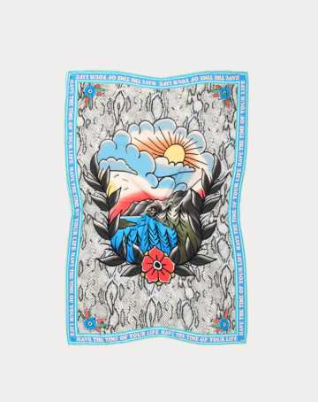 [224A90119888] Foulard River - Twisted Love -Me369