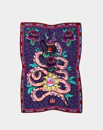 [224A90119148] Foulard RIVER - Snake Charmer  - Me369