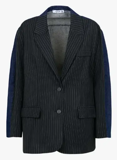 [J0KBCQ8C51] Blazer ligné - Please
