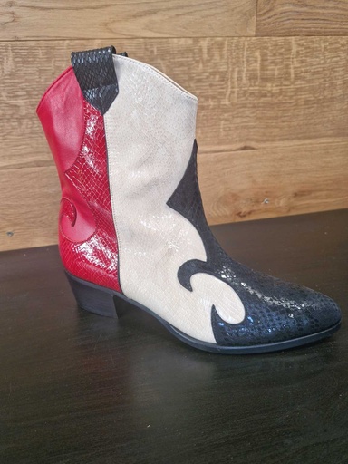 [ANZOTA] Chaussure Nelly Rouge - Creatis
