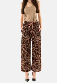 [P1MRCVM000] Pantalon Léopard - Please