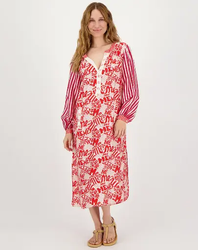 [125L70767] Robe Hanna Placket - ME369
