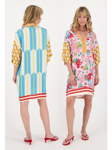 [125L70840] Robe Nancy Placket - ME369
