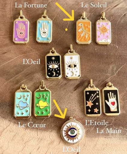 [Oracle] Pendentif Oracle - La blonde aux bijoux
