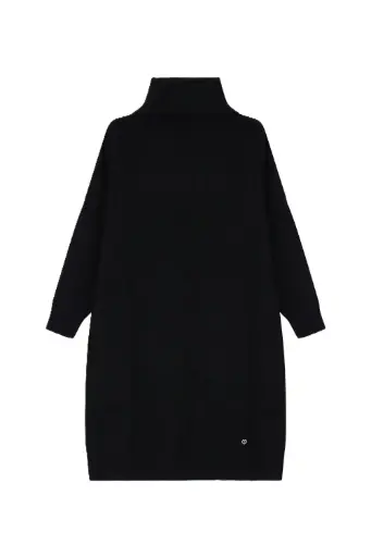 Robe pull noir Christine - Please