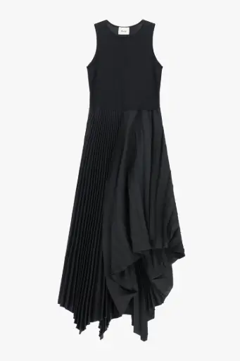 [A319Y023] Robe noire Mercredi - Dixie