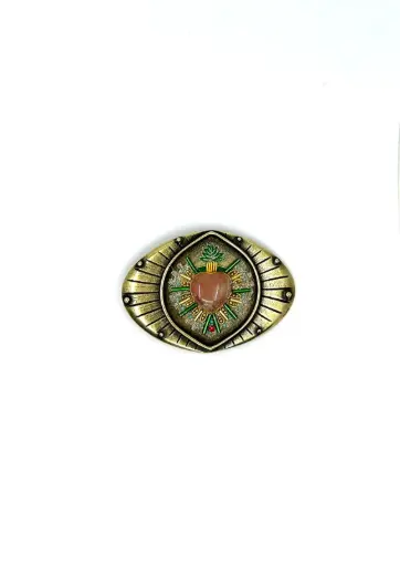 [N194] Boucle Ex Voto Nahua - Yolete