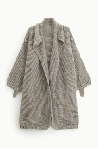 [M49778955] Long gilet "Anne-Sophie" - Please