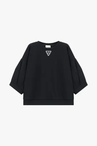 [FAQTYASU] T-shirt oversize noir Hortense - Dixie