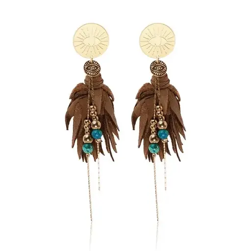 [BARI] Boucles d'oreilles Arizona Blue - Madamirma