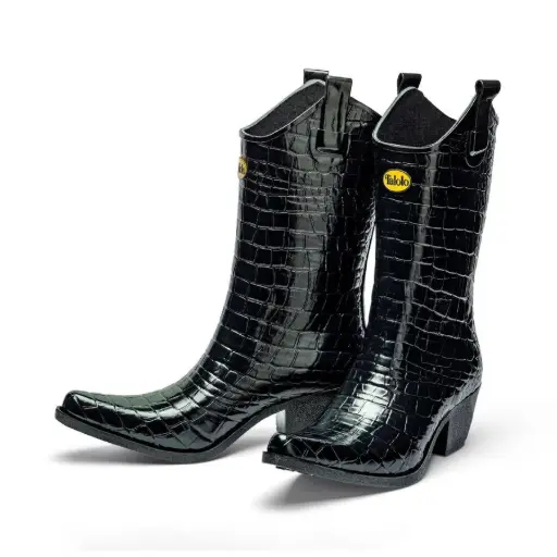 Bottes caoutchouc Urban Croco - Talolo