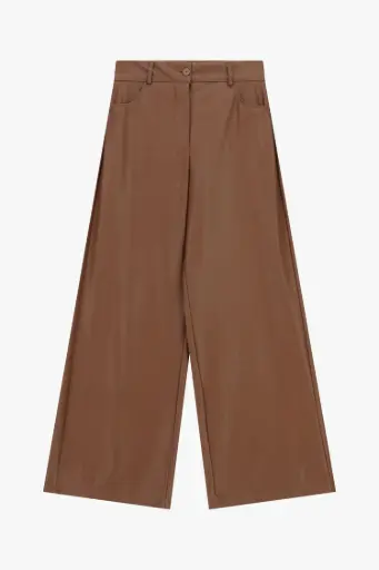 Pantalon palazzo similicuir - Dixie