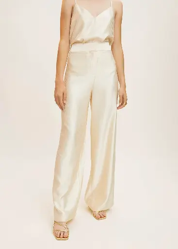 Pantalon chic écru - Lola Casademunt